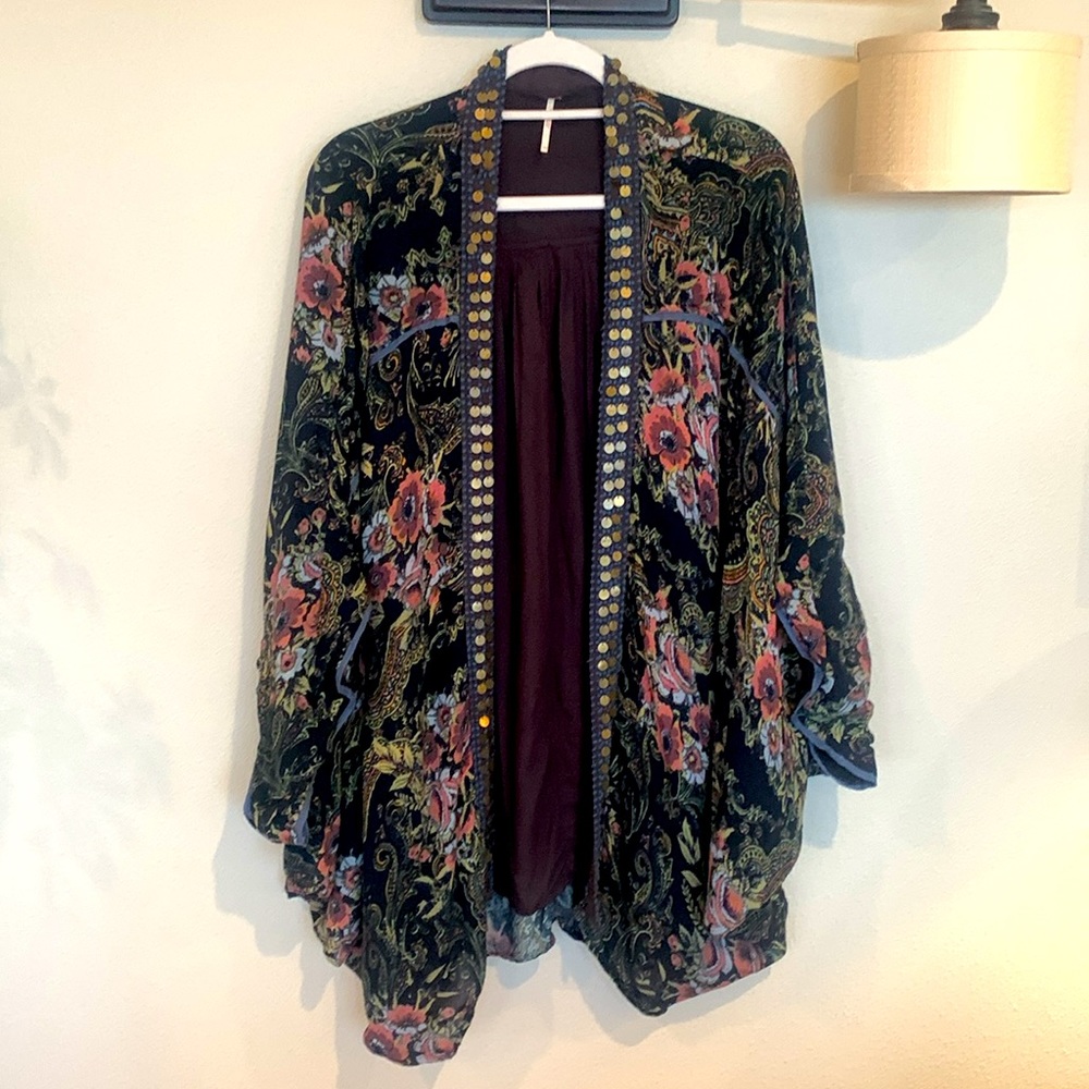 Free People Jaipur Kimono One size